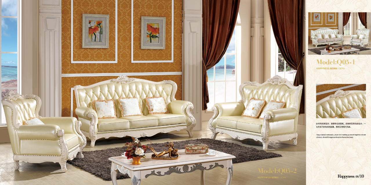 Classic sofa living room set