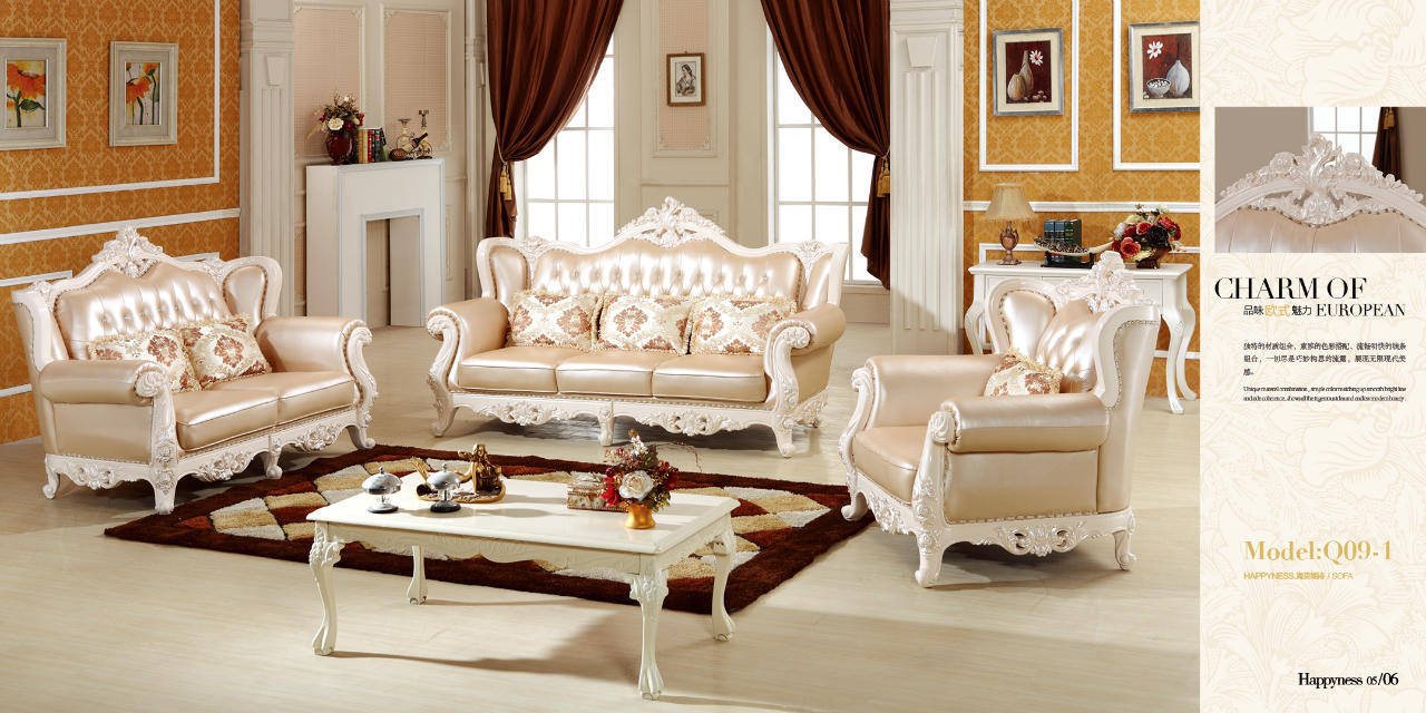 Classic sofa living room set