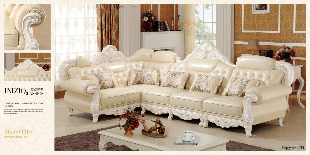 Classic sofa living room set