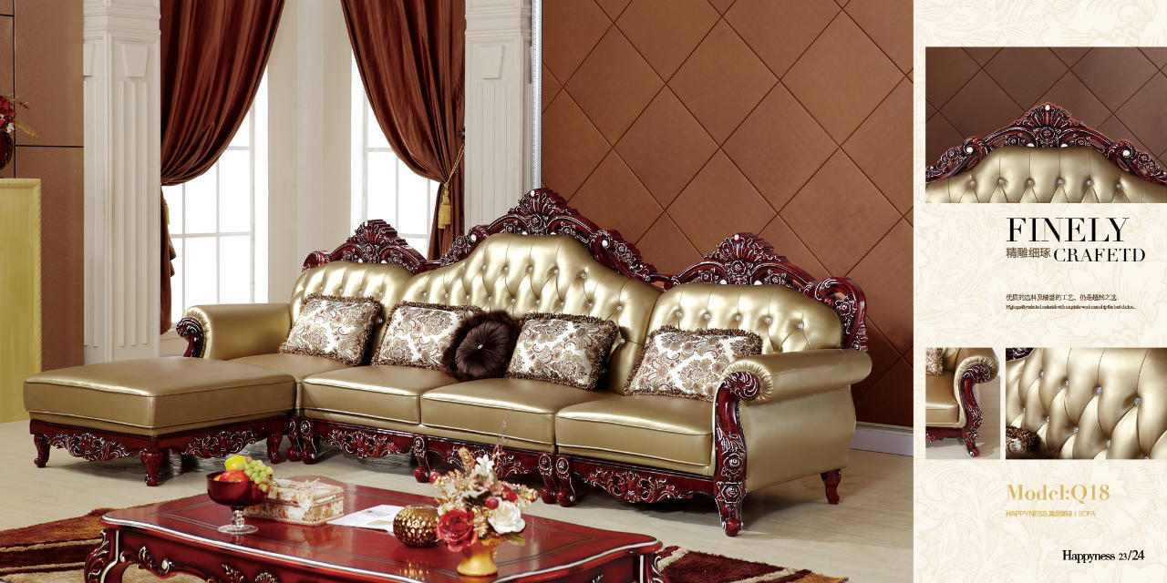 Classic sofa living room set