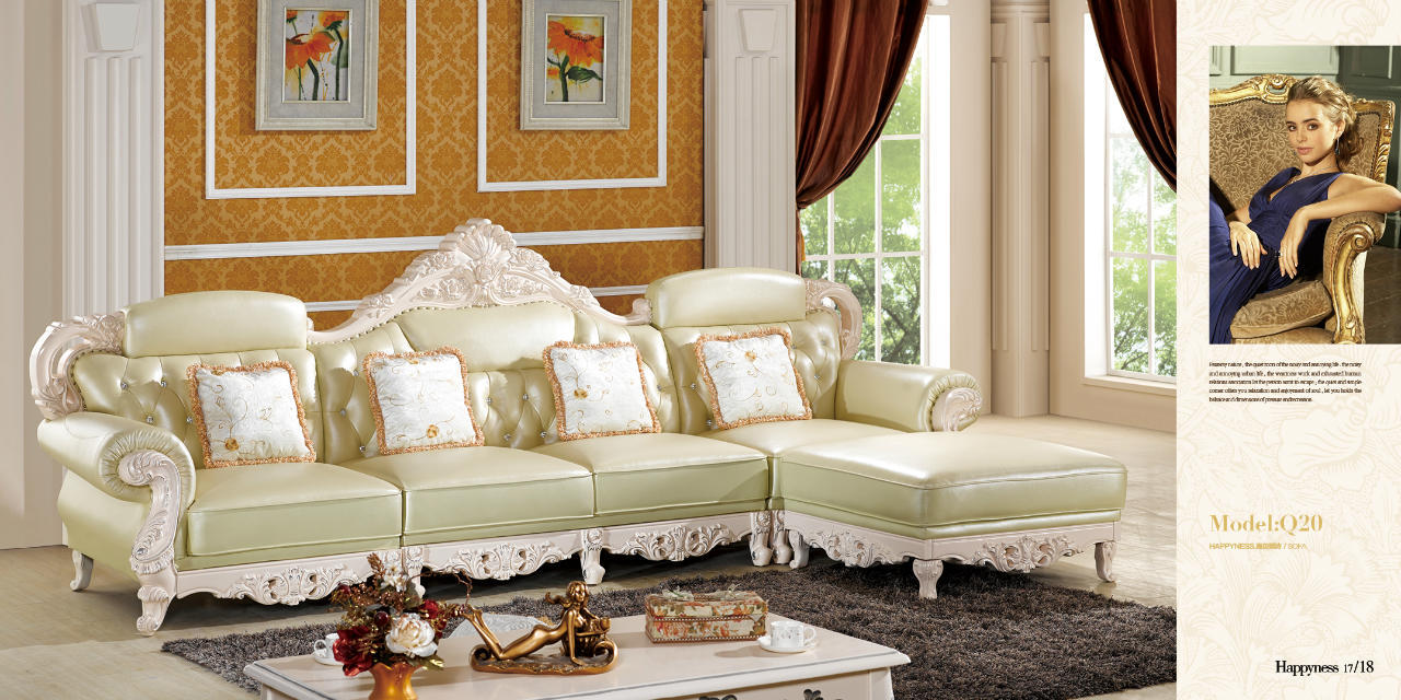 Classic sofa living room set