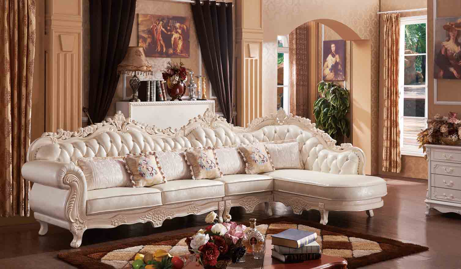 Classic sofa living room set