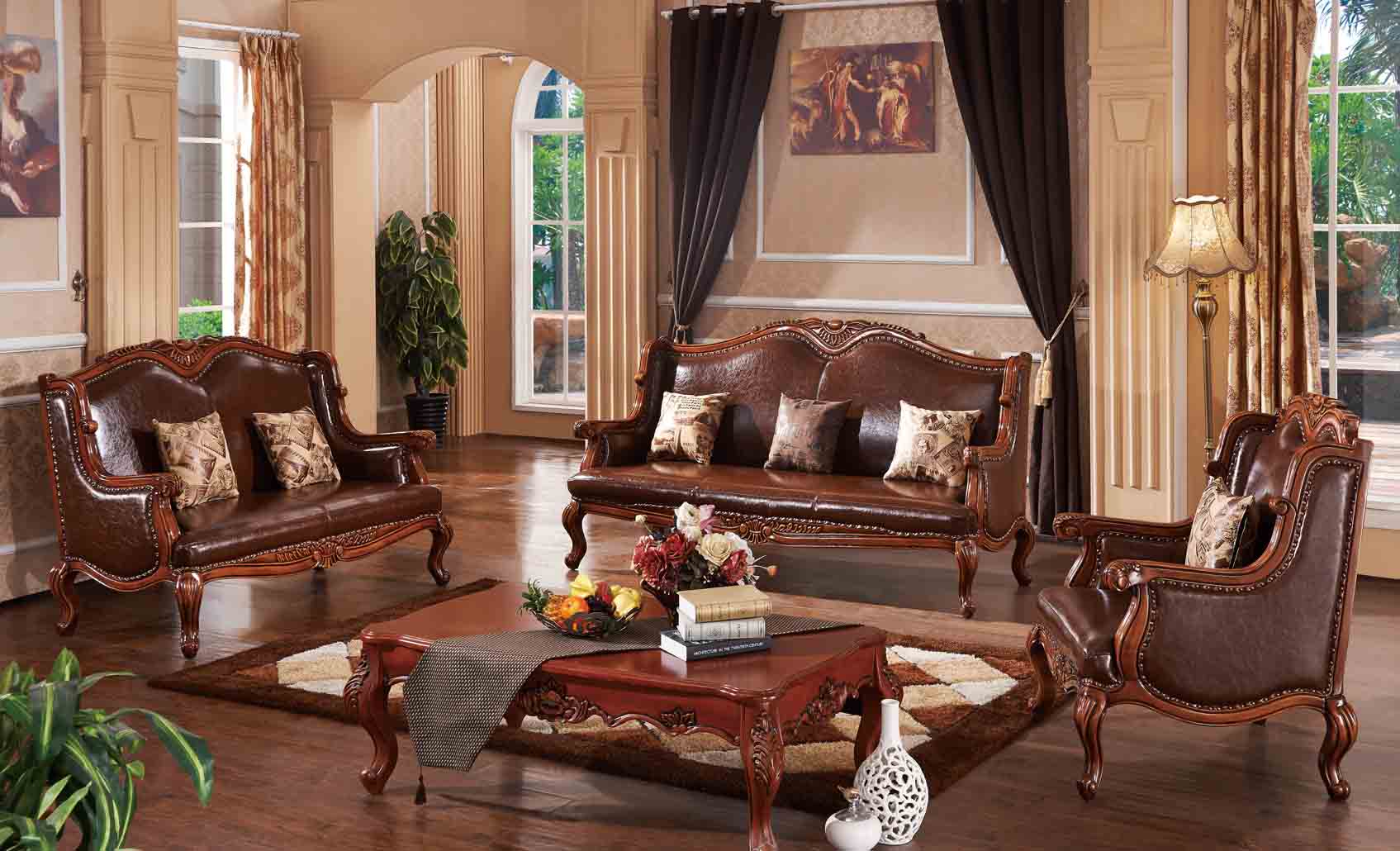 Classic sofa living room set